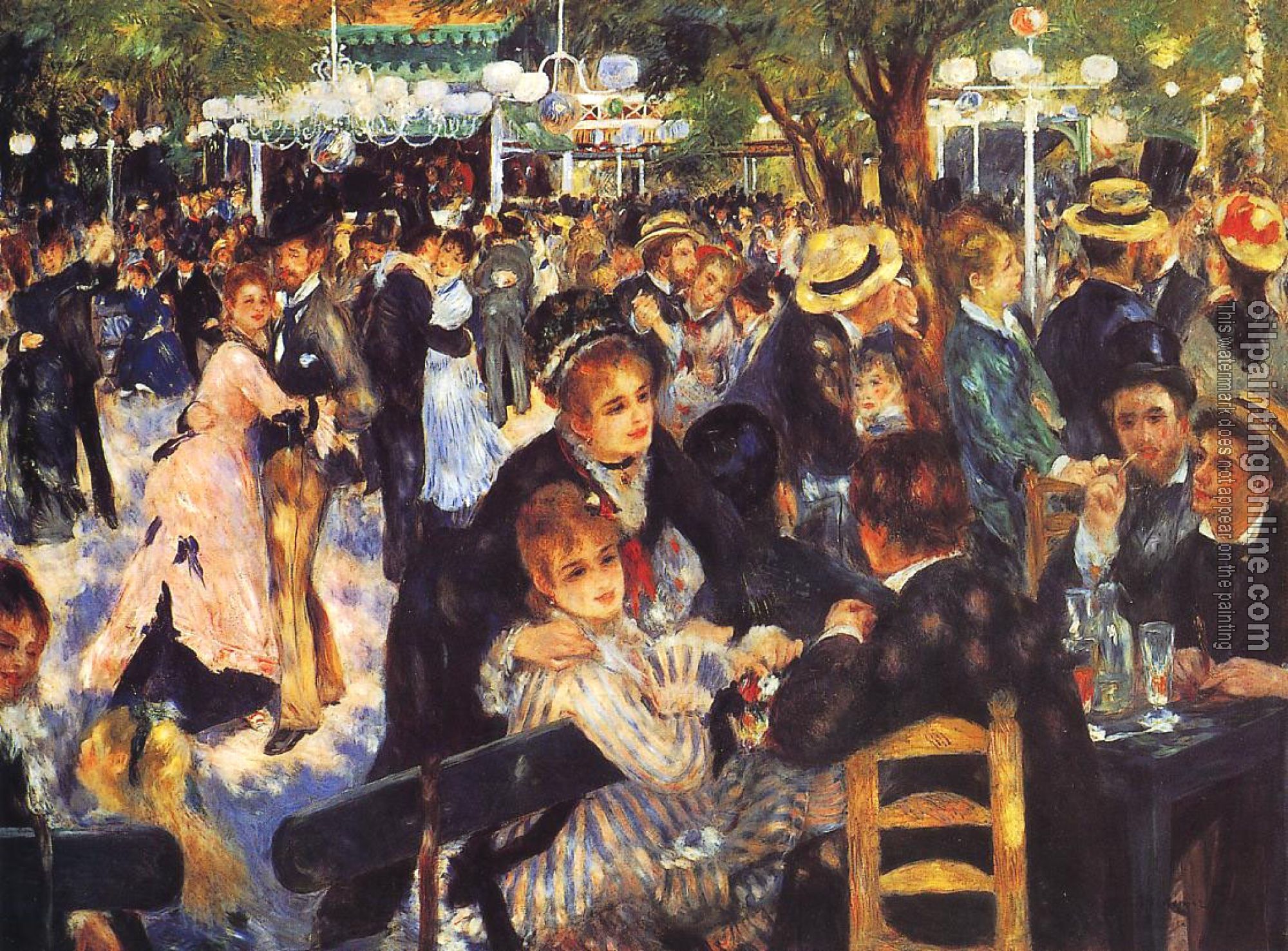 Renoir, Pierre Auguste - The Ball at the Moulin de la Galette